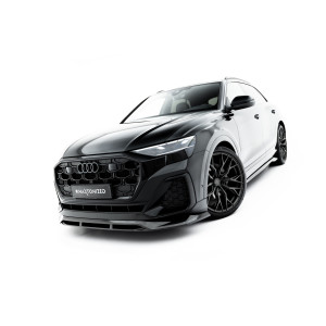 CARBON Splitter przedniego zderzaka - Audi SQ8 / Q8 S-Line Mk1 Facelift