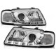 Lampy przód Audi A3 8L 96-00 - CHROM LED - LPAU27