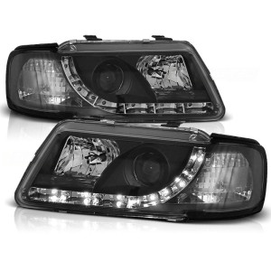 Lampy przód Audi A3 8L 96-00 - BLACK LED - LPAU28