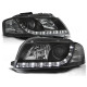 Lampy przód Audi A3 8P 03-08 BLACK LED - diodowe LPAU44