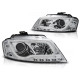 Lampy przód Audi A3 8P 08-12 Tube Light CHROM LED LPAU99