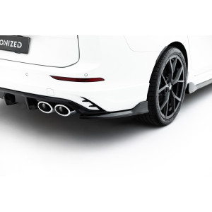 Splittery Boczne Tylnego Zderzaka V.2 - VW Golf R Mk8 Variant Facelift