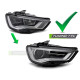 Lampy przód Audi A3 8V 12-16 DRL LED do jazdy dziennej 