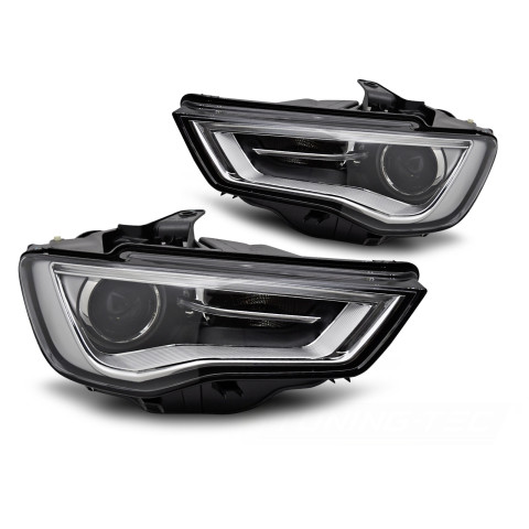 Lampy przód Audi A3 8V 12-16 DRL LED do jazdy dziennej 