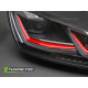 Lampy przód VW Golf 7 - BLACK FULL LED DRL - diodowe dynamiczne 