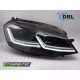 Lampy przód VW Golf 7 - FULL LED DRL - diodowe dynamiczne 