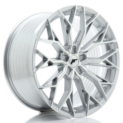 JR Wheels JR49 20x10 ET20-48 5H BLANK Silver w/ Machined Face