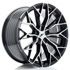 JR Wheels JR49 20x9 ET20-35 5H BLANK Gloss Black Machined Face