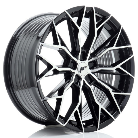 JR Wheels JR49 20x9,5 ET20-40 5H BLANK Gloss Black Machined Face