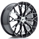 JR Wheels JR49 19x8 ET20-40 5H BLANK Gloss Black Machined Face