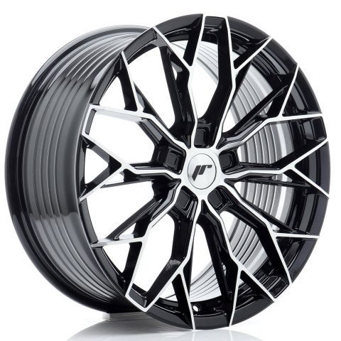 JR Wheels JR49 19x8,5 ET20-45 5H BLANK Gloss Black Machined Face
