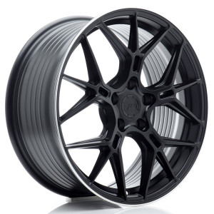 JR Wheels JR51 18x8 ET45 5x112 Satin Black w/ Machined Lip