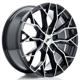 JR Wheels JR49 18x8 ET20-42 5H BLANK Gloss Black Machined Face
