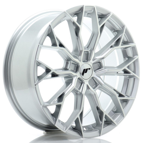 JR Wheels JR49 18x8 ET20-42 5H BLANK Silver Machined Face