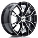 JR Wheels JR49 16x7 ET20-42 4H BLANK Gloss Black Machined Face