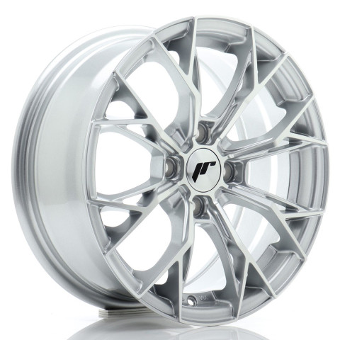 JR Wheels JR49 15x6,5 ET35 4x100 Silver Machined Face