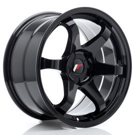 JR Wheels JR3 17x9 ET20-35 BLANK Gloss Black