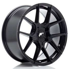 JR Wheels JR30 17x8 ET20-40 BLANK Gloss Black