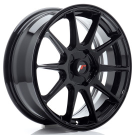 JR Wheels JR11 17x7 ET20-38 BLANK Gloss Black