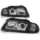 Lampy przód Audi A4 B5 99- clearglass S4 look xenon look BLACK H7 LPAU01