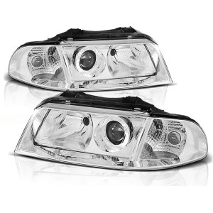 Lampy przód Audi A4 B5 99- clearglass S4 look xenon look H7 LPAU04