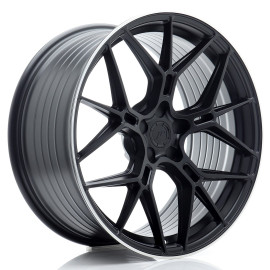 JR Wheels JR51 20x9,5 ET20-40 5H BLANK Satin Black w/ Machined Lip