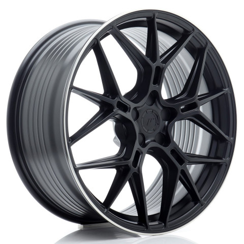 JR Wheels JR51 20x8,5 ET20-45 5H BLANK Satin Black w/ Machined Lip