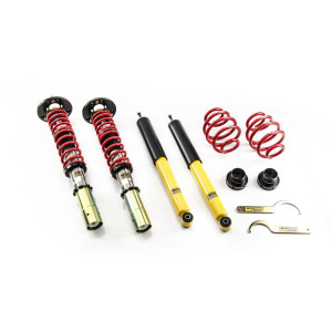 BMW E30 (51mm) - Zawieszenie Gwint MTS Technik INOX Edition + Camber Plates