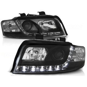 Lampy przód Audi A4 B6 8E 00-04 BLACK LED LPAU32