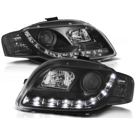 Lampy przód Audi A4 B7 04-08 BLACK LED diodowe LPAU42