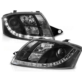 Lampy przód Audi TT 8N - BLACK LED - LPAU50