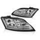 Lampy przód Audi TT 8J 06-10 CHROM LED DRL Xenon dynamiczne - LPAUE2