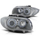 Lampy przód BMW E87 / E81 / E82 / E88 04-11 CHROM Angel Eyes RING LPBMA3