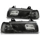 Lampy przód BMW E36 Sedan Touring Compact - BLACK LED diodowe LPBM52