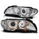 Lampy przód BMW E46 Coupe / Cabrio 03-05 Angel Eyes CHROM Ringi LPBM83