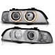 Lampy przód BMW E39 CHROM Angel Eyes Ringi LPBMA8