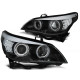 Lampy przód BMW E60 / E61 BLACK Angel Eyes LED diodowe CCFL LPBMC1