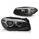 Lampy przód BMW F10 / F11 Bi- XENON LED BLACK DRL diodowe LPBMI2
