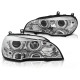 Lampy przód BMW X5 E70 07-10 Bi-Xenon AFS CHROM diodowe LED DRL LPBMJ9