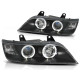 Lampy przód BMW Z3 Angel Eyes BLACK czarne Ringi LPBM47