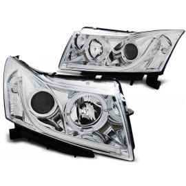 Lampy przód Chevrolet CRUZE 09-12 TUBE LIGHT CHROM LPCT07