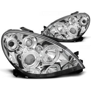 Lampy przód CITROEN XSARA 2 - CHROM Angel Eyes LPCI04