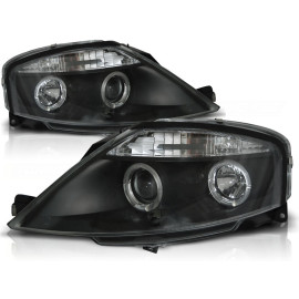 Lampy przód CITROEN C3 - BLACK Angel Eyes LPCI06