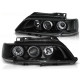 Lampy przód CITROEN Xantia - BLACK Angel Eyes LPCI12