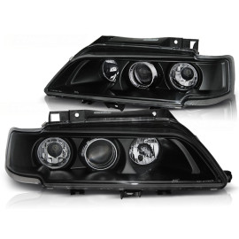 Lampy przód CITROEN Xantia - BLACK Angel Eyes LPCI12