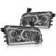 Lampy przód DODGE CHARGER LX - CHROM Angel Eyes LPDO11