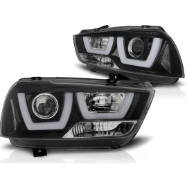 Lampy przód DODGE CHARGER LX II - TUBE LIGHT BLACK LED LPDO14