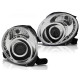Lampy przód FIAT 500 07- CHROM LED diodowe LPFI23