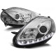 Lampy przód Fiat Grande Punto 05-08 - CHROM LED - diodowe LPFI05