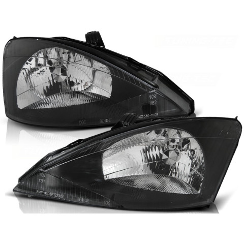 Lampy przód Ford Focus I 98-01 BLACK czarne LPFO04